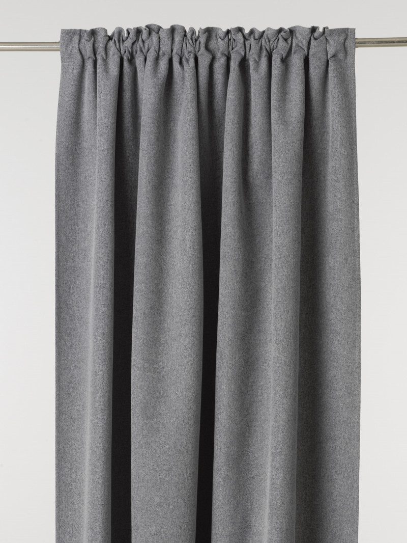Gardinlängd Liv grå mörkläggning