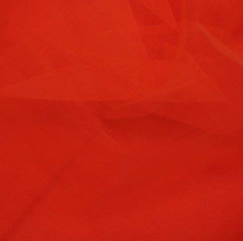 Tulle bride red 300 cm