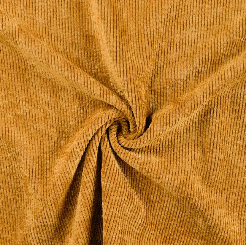 Washed corduroy