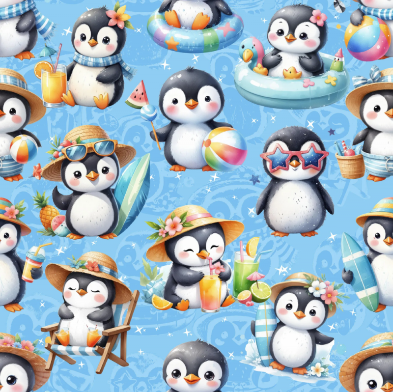 Summertime penguins