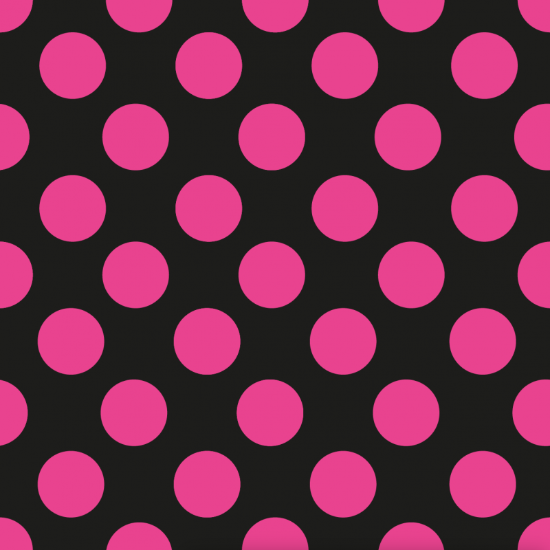 Pricken stor rosa svart