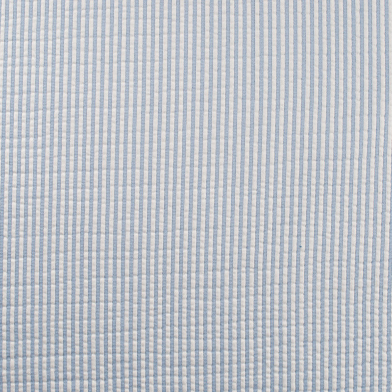 Striped fabric lightblue