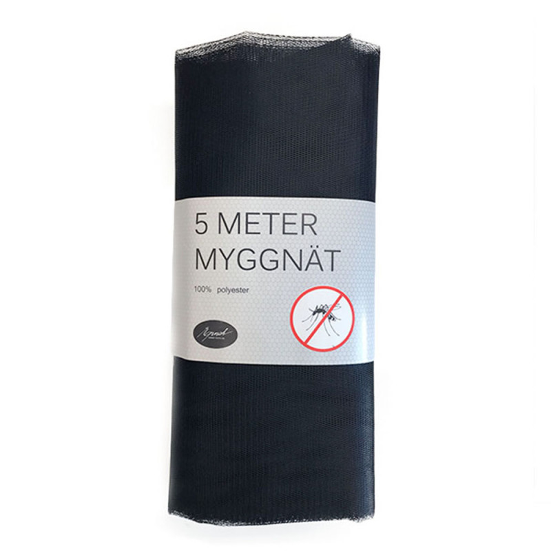 Mosquito net black 150cm/5m