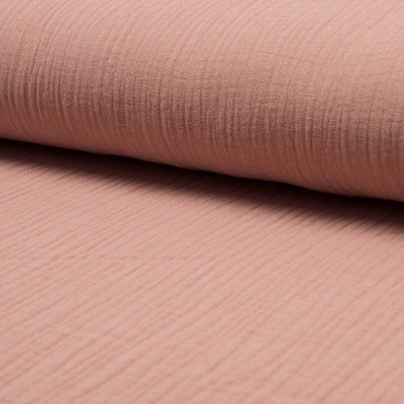 Muslintyg dusty rose