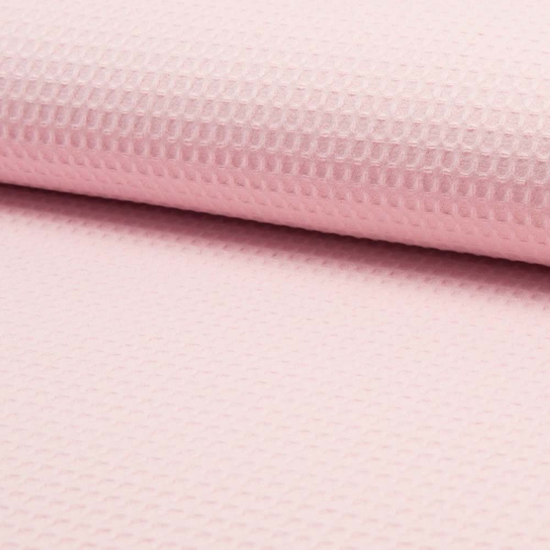Våffeltyg rosa