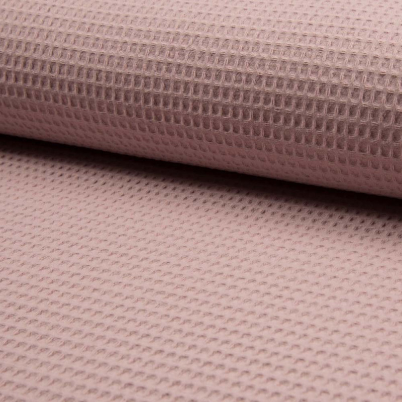 Våffeltyg new dusty pink