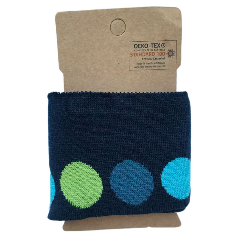 Boord cuffs dots black