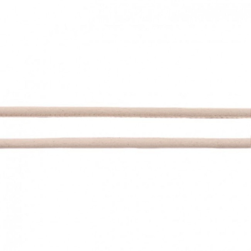 Luxury suede cord ecru