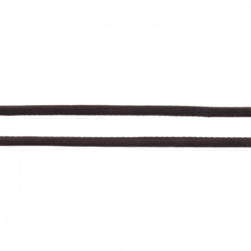 Luxury suede cord black