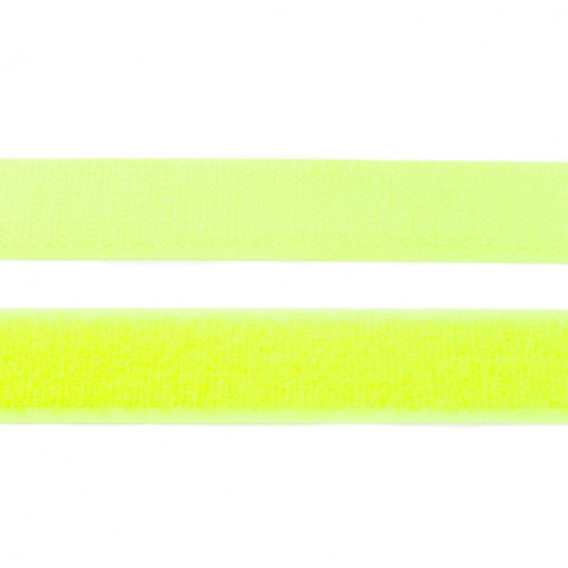 Velcro 2,5 cm yellow