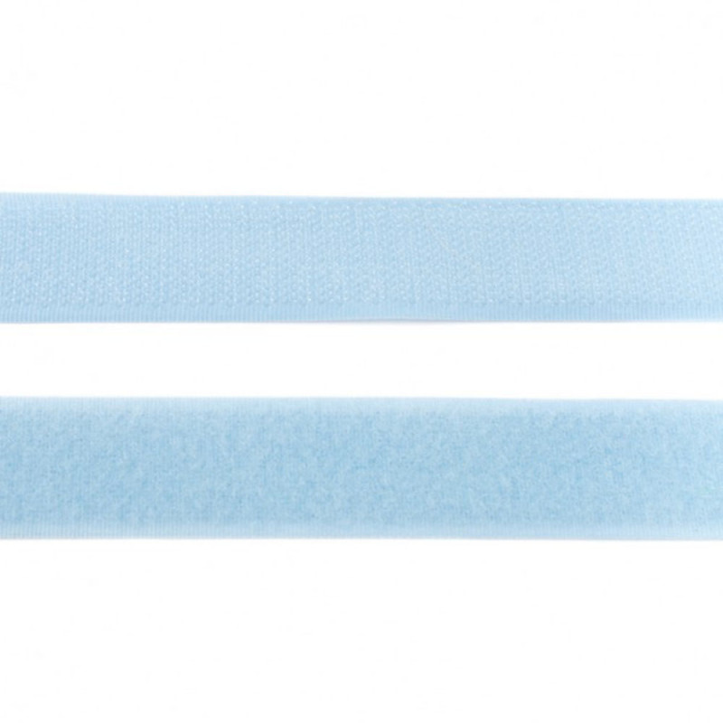 Velcro 2,5 cm lightblue