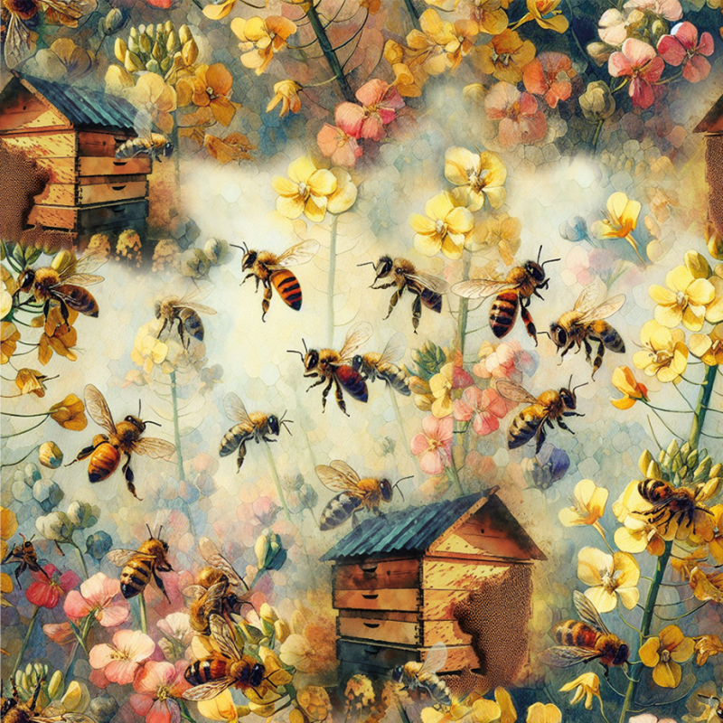 Poplin Cotton printed