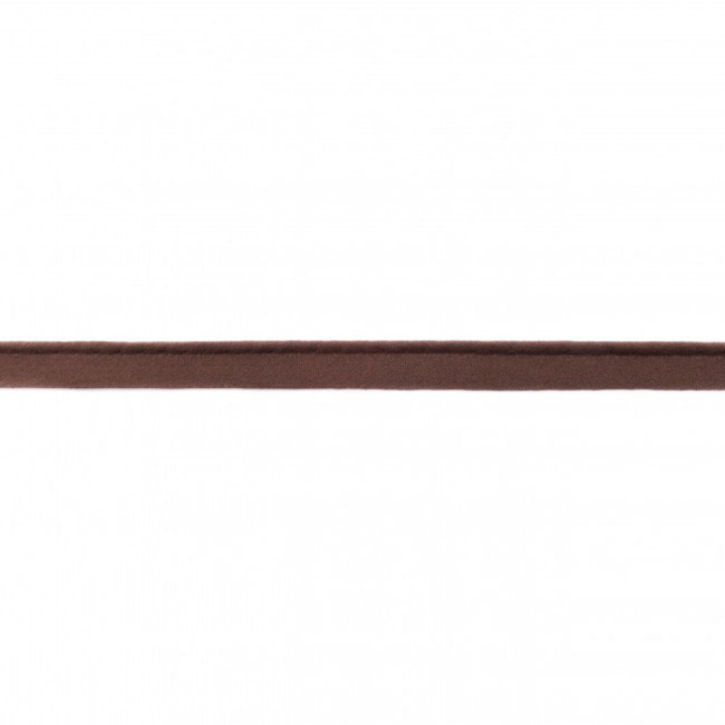 Suede piping cord chocolate