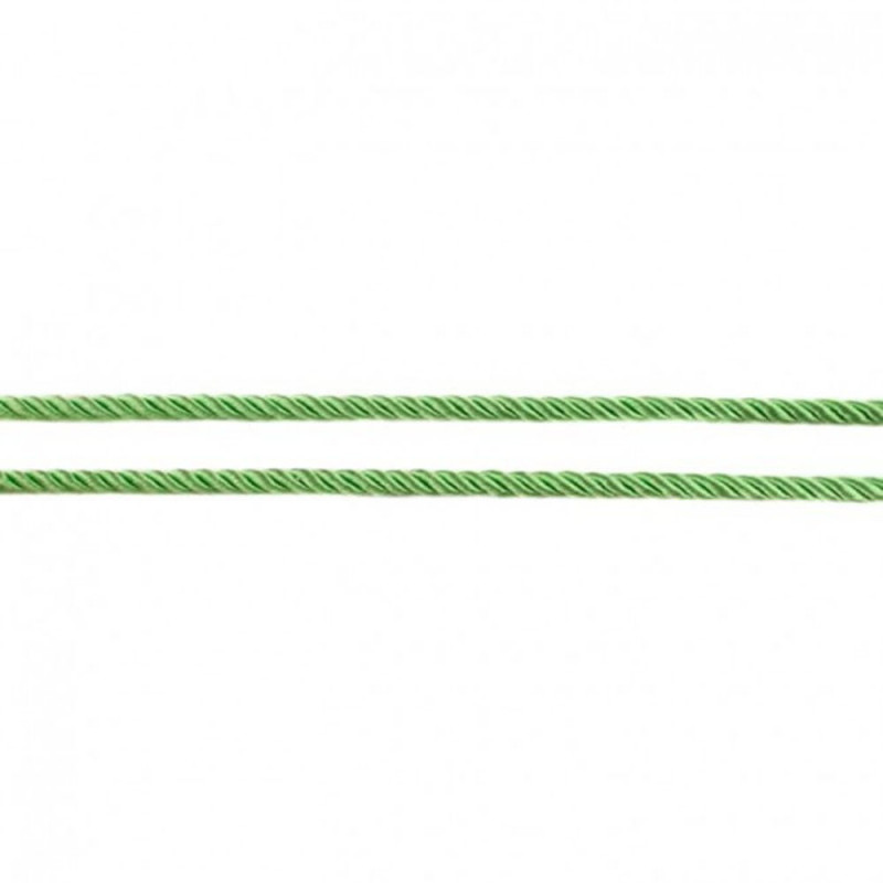 Twisted cord 0,5 cm lime