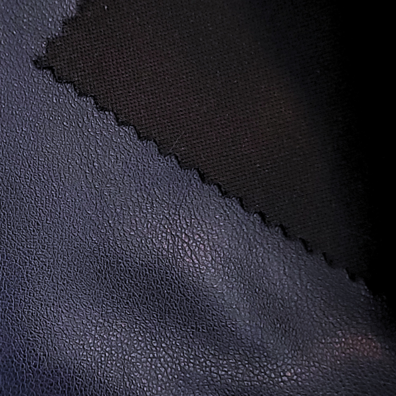 Leather stretch fabric