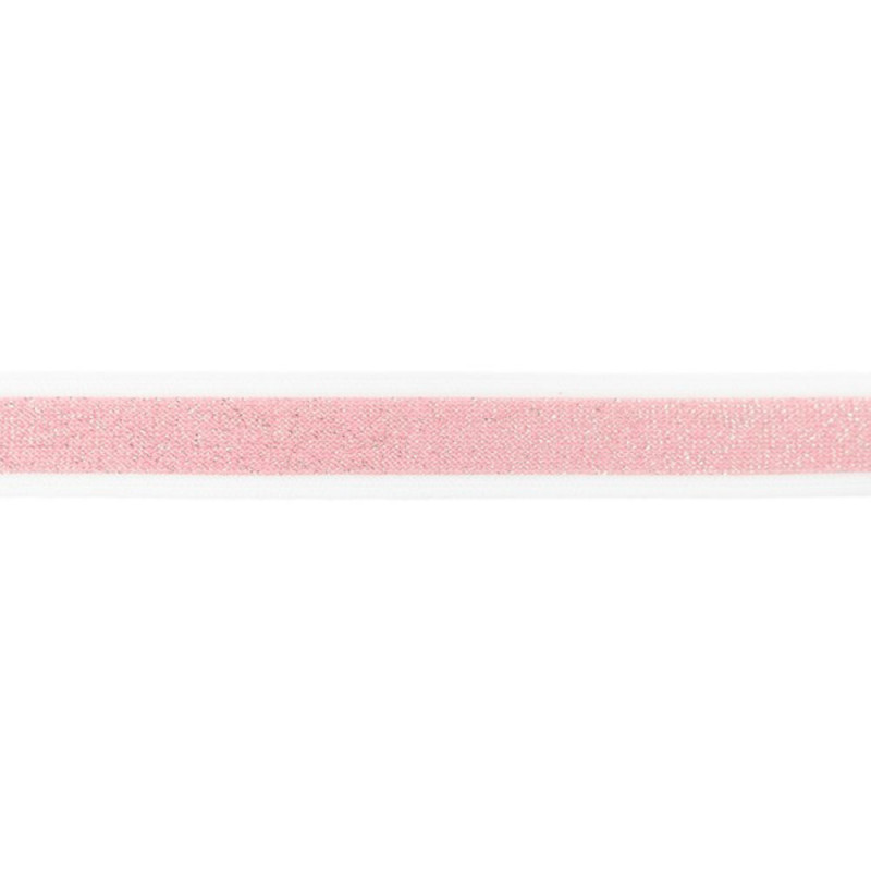 Side stripe trend lurex pink
