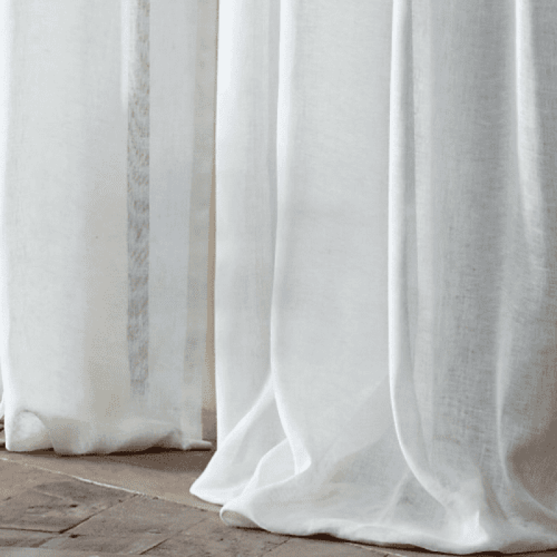 Voile Lervik 101 white 260 cm