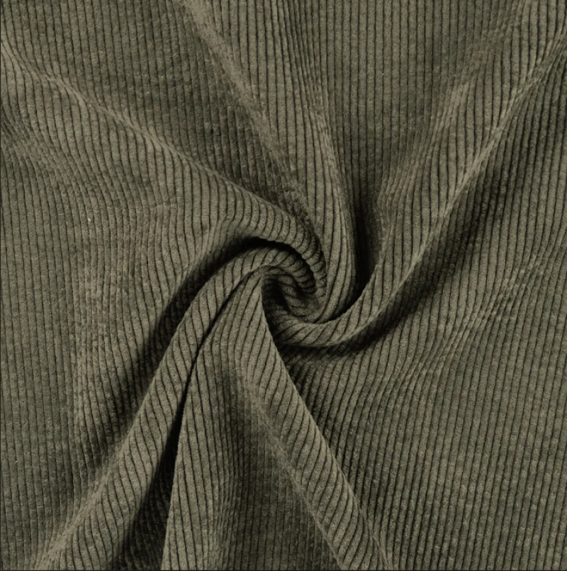 Washed corduroy
