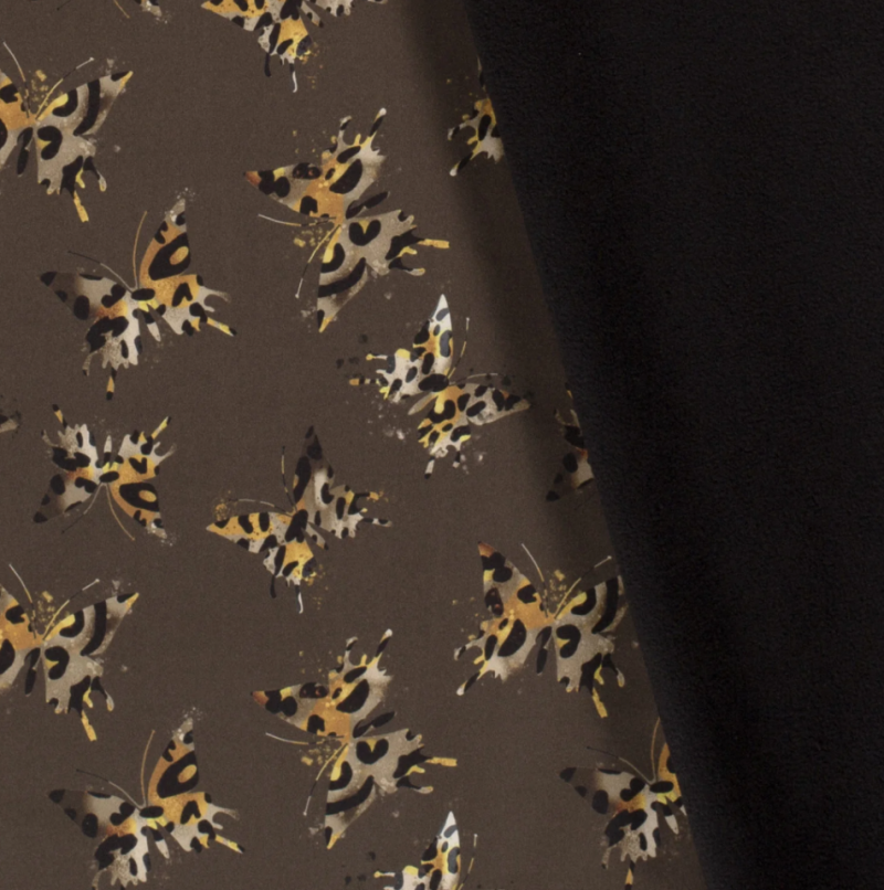 Softshell Fjäril brun