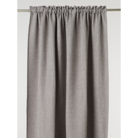 Gardinlängd Gry grå mörkläggning