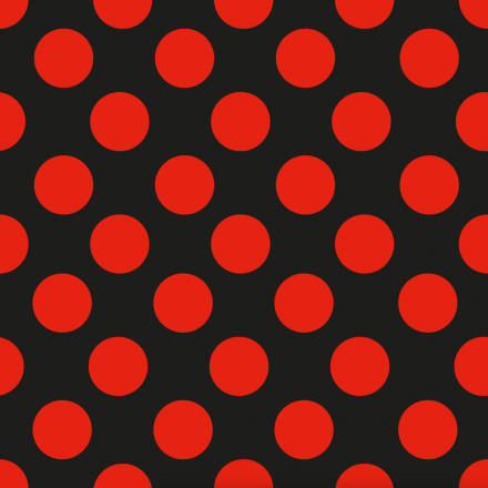 Pricken stor röd svart