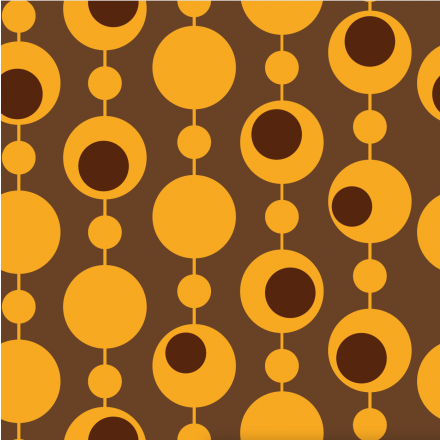 Birgitta brun orange