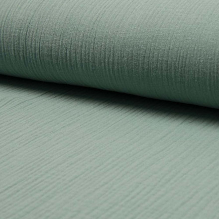 Muslintyg dusty mint