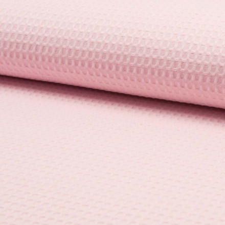 Våffeltyg rosa