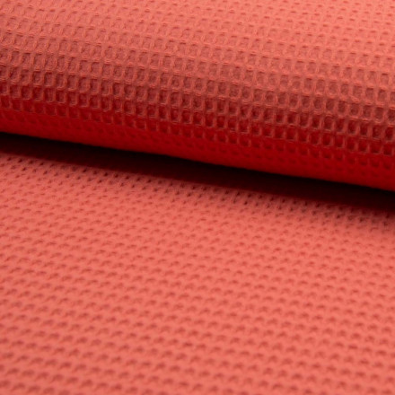 Våffeltyg peach