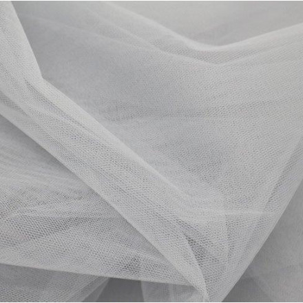 Tyll silver grey 150 cm