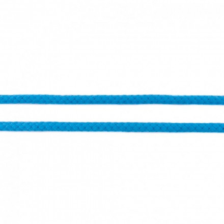 Double woven cord 8 mm aqua