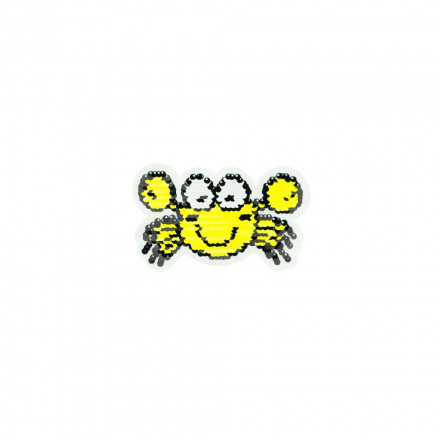 Reversible patches small crab