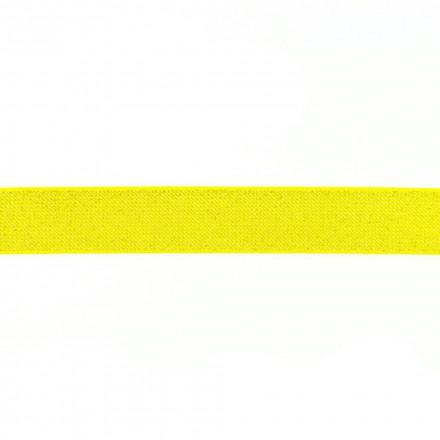 Glitter elastic 2,5 cm yellow