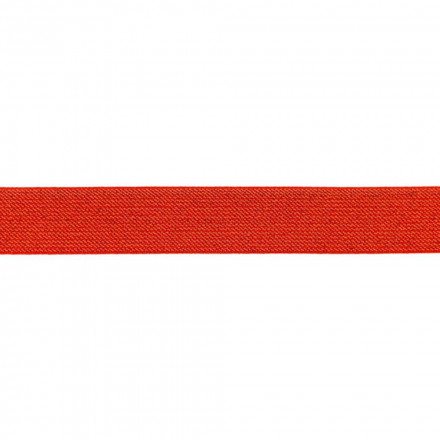 Glitter elastic 2,5 cm red