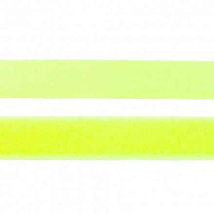 Velcro 2,5 cm yellow