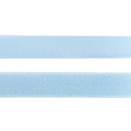 Velcro 2,5 cm lightblue