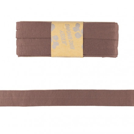 Bias binding in viscose mauve