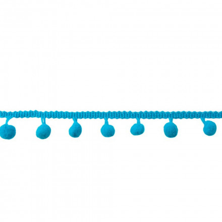 Pom pom small aqua