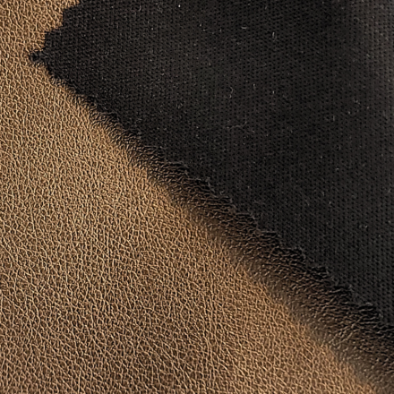 Leather stretch fabric