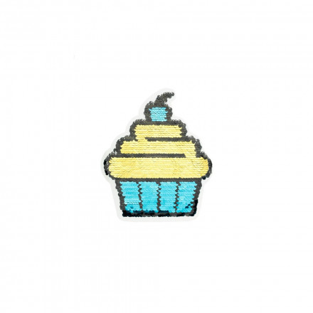 Reversible patches cupcake