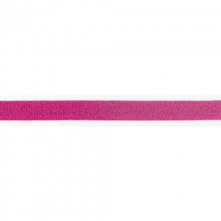 Side stripe trend lurex fuchsia