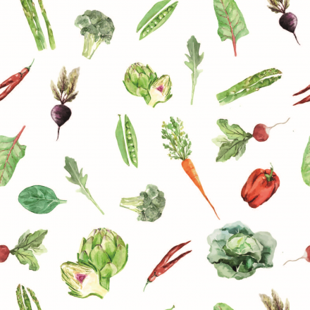 Rädisa, paprika, chilli