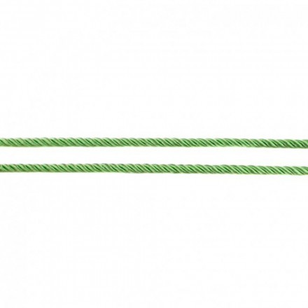Twisted cord 0,5 cm lime