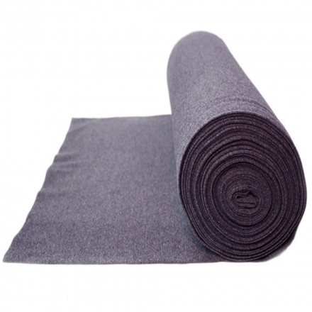 Ribbing melange dark grey