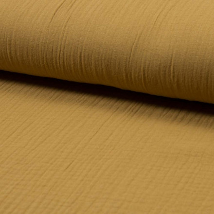 Muslintyg caramel