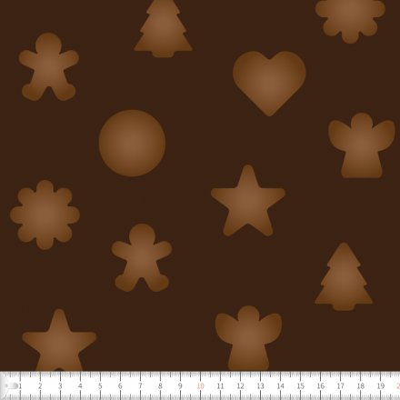 Pepparkakor mini brun