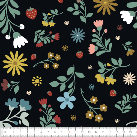 Skandinavisk lustgård svart