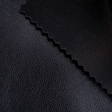 Leather stretch fabric