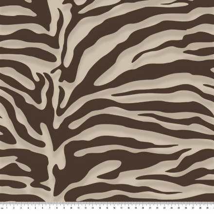 Zebra brun beige