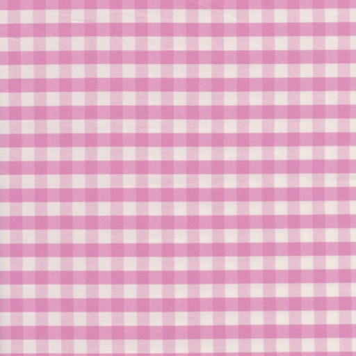 Gingham square pink